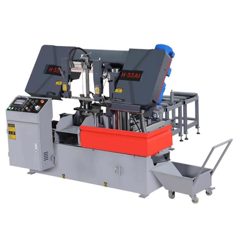 Variable Frequency AI CNC Band Saw H-33AI